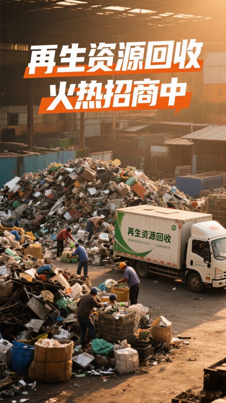 携手开启绿色财富新征程 再生资源回收项目招商